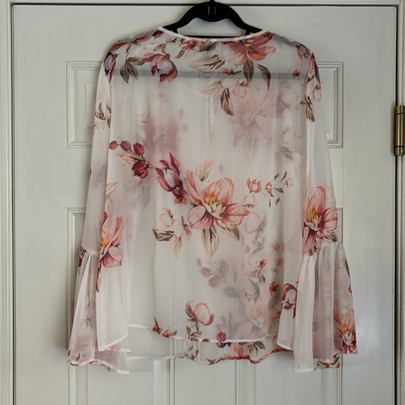 White House Black Market Blouse Sz 10 - Picture 5 of 7